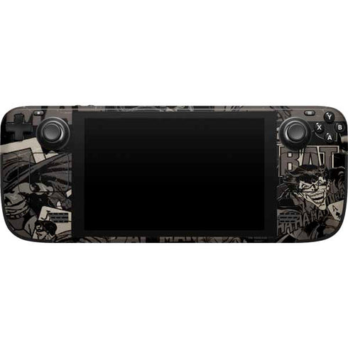 DC Comics The Joker Vintage Action pose pattern Steam Deck Handheld Gaming Computer Skin