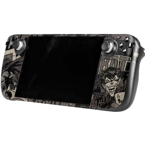 DC Comics The Joker Vintage Action pose pattern Steam Deck Handheld Gaming Computer Skin