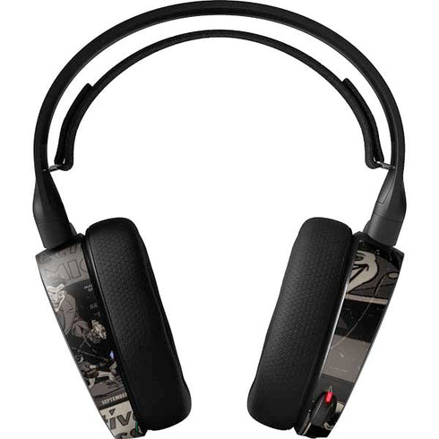 DC Comics The Joker Vintage Action pose pattern SteelSeries Arctis 5 Skin