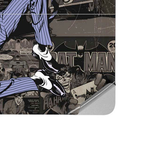 DC Comics The Joker Vintage Action pose pattern Surface Laptop Studio Skin