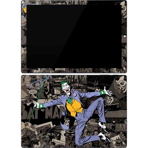 DC Comics The Joker Vintage Action pose pattern Surface Pro 7 Skin