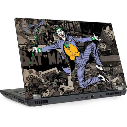 DC Comics The Joker Vintage Action pose pattern Lenovo ThinkPad Skin