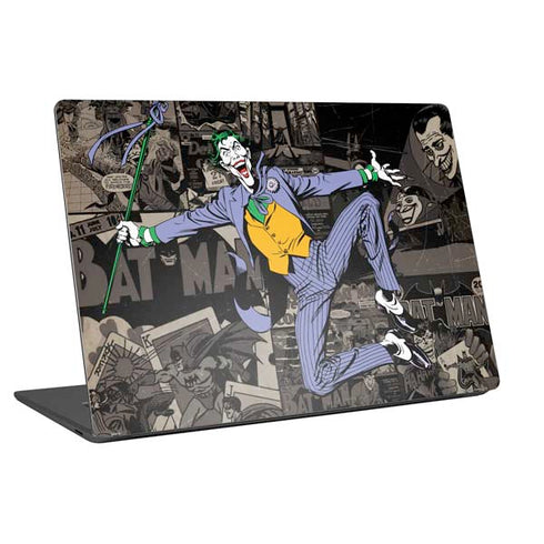 DC Comics The Joker Vintage Action pose pattern Universal Laptop 11in (8.8 x 6.2in) Skin