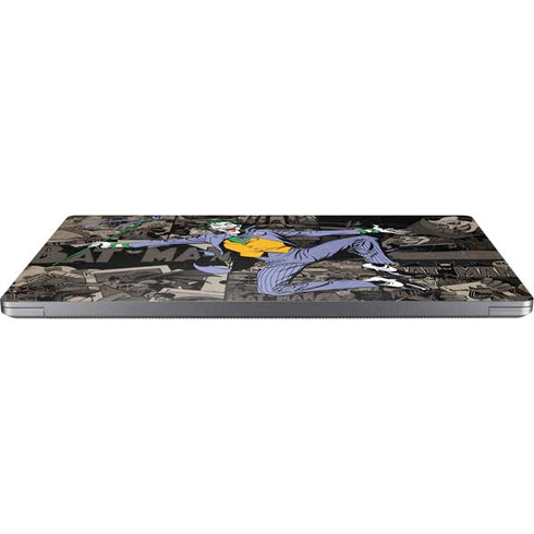 DC Comics The Joker Vintage Action pose pattern Universal Laptop 12in (9.8 x 6.8in) Skin