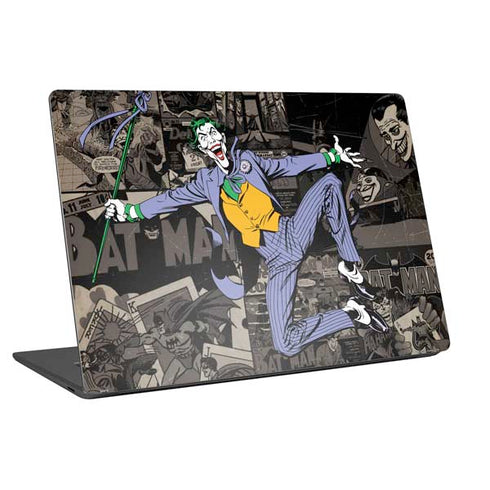 DC Comics The Joker Vintage Action pose pattern Universal Laptop 14in (11.4 x 8.2in) Skin