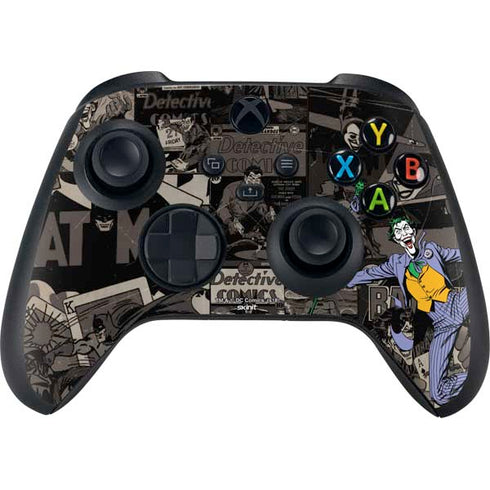 DC Comics The Joker Vintage Action pose pattern Xbox Series X Bundle Skin
