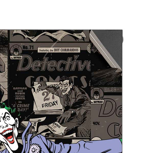 DC Comics The Joker Vintage Action pose pattern Xbox Series X Console Skin
