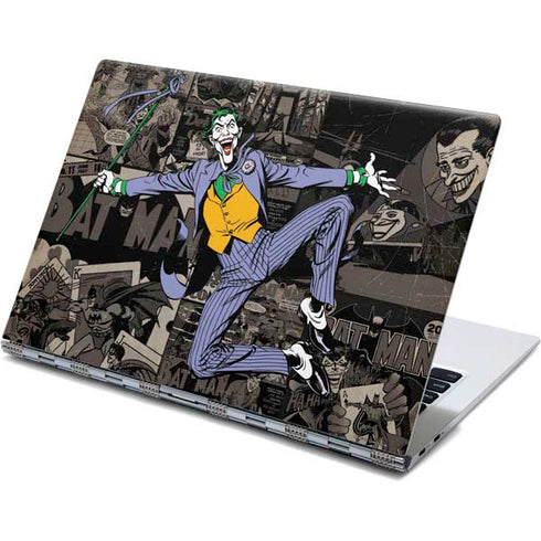 DC Comics The Joker Vintage Action pose pattern Yoga 910 2-in-1 14in Touch-Screen Skin