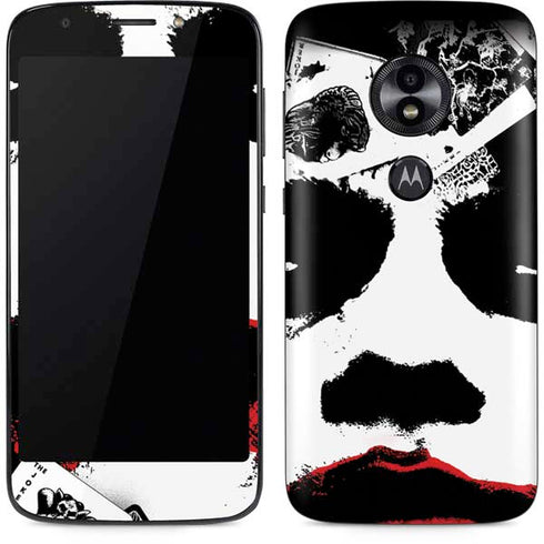 DC Comics The Joker Dark Knight Poster Art Moto E5 Play Skin