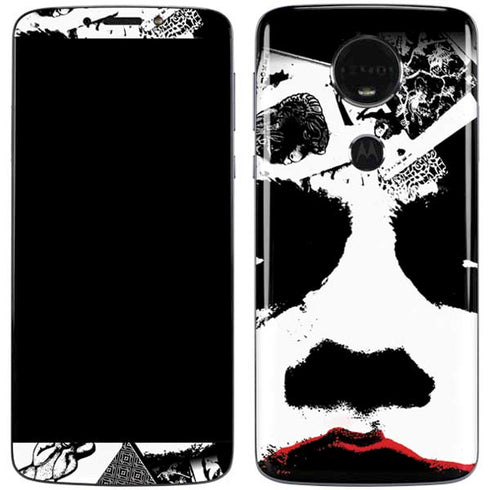 DC Comics The Joker Dark Knight Poster Art Moto E5 Plus Skin
