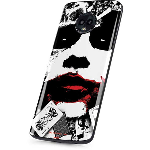DC Comics The Joker Dark Knight Poster Art Moto G6 Skin
