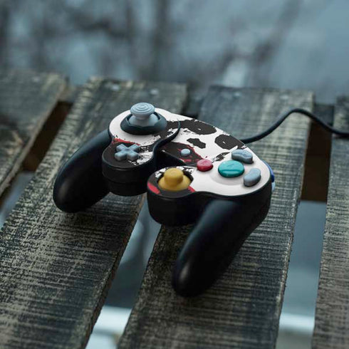 DC Comics The Joker Dark Knight Poster Art Nintendo GameCube Controller Skin