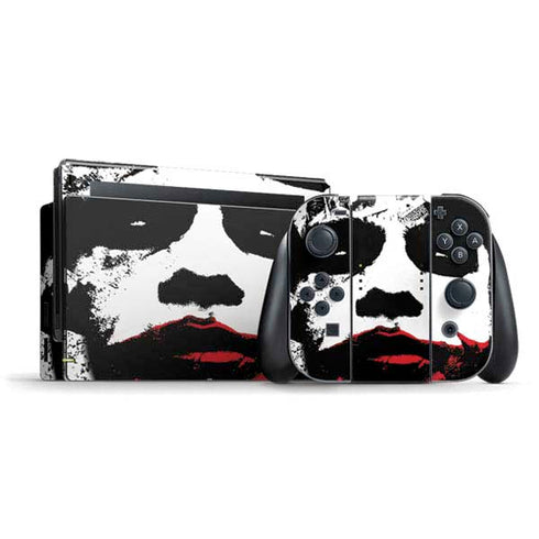 DC Comics The Joker Dark Knight Poster Art Nintendo Switch Bundle Skin
