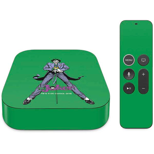 DC Comics The Joker Classic Art Pose Apple TV Skin