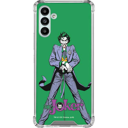 DC Comics The Joker Classic Art Pose Galaxy A13 5G Clear Case