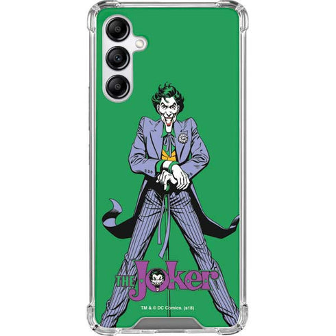 DC Comics The Joker Classic Art Pose Galaxy A14 5G Clear Case