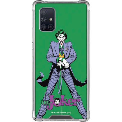 DC Comics The Joker Classic Art Pose Galaxy A71 5G Clear Case