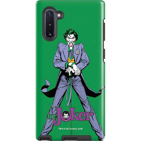 DC Comics The Joker Classic Art Pose Galaxy Note 10 Pro Case