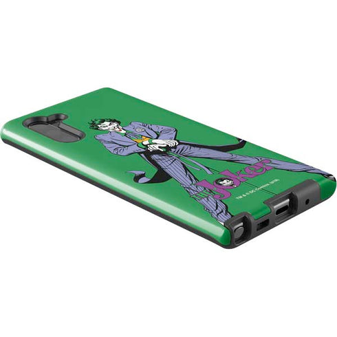 DC Comics The Joker Classic Art Pose Galaxy Note 10 Pro Case