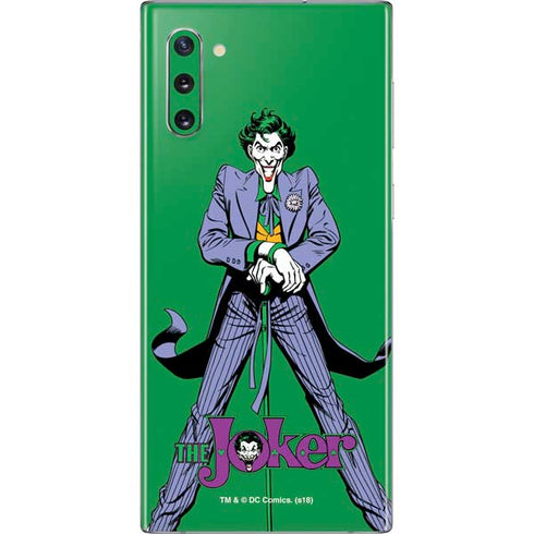 DC Comics The Joker Classic Art Pose Galaxy Note 10 Skin
