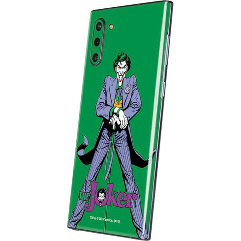 DC Comics The Joker Classic Art Pose Galaxy Note 10 Skin