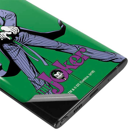 DC Comics The Joker Classic Art Pose Galaxy Note 10 Skin