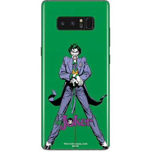 DC Comics The Joker Classic Art Pose Galaxy Note 8 Skin