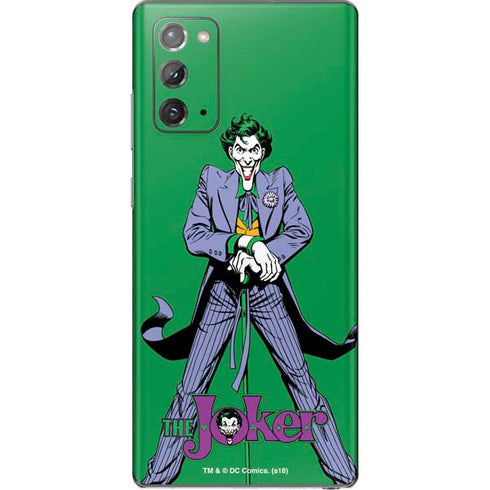 DC Comics The Joker Classic Art Pose Galaxy Note20 5G Skin