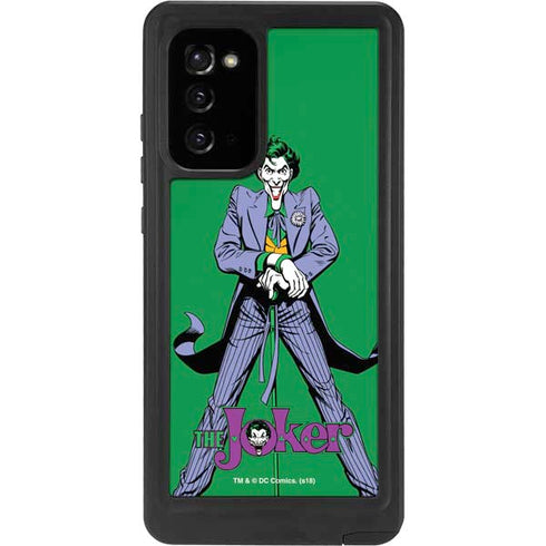 DC Comics The Joker Classic Art Pose Galaxy Note20 5G Waterproof Case
