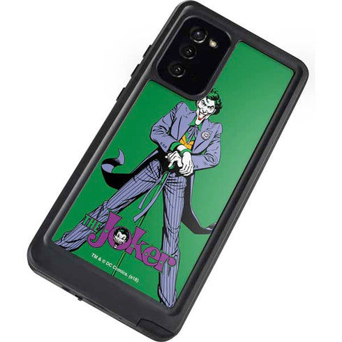 DC Comics The Joker Classic Art Pose Galaxy Note20 5G Waterproof Case