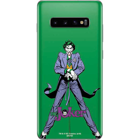 DC Comics The Joker Classic Art Pose Galaxy S10 Plus Skin