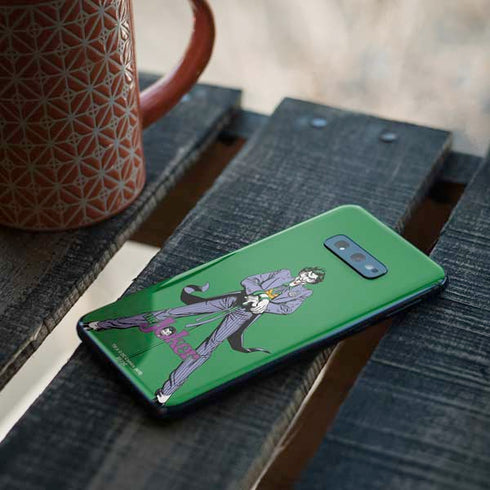 DC Comics The Joker Classic Art Pose Galaxy S10e Skin