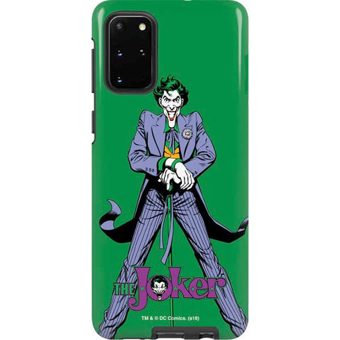 DC Comics The Joker Classic Art Pose Galaxy S20 Plus Pro Case