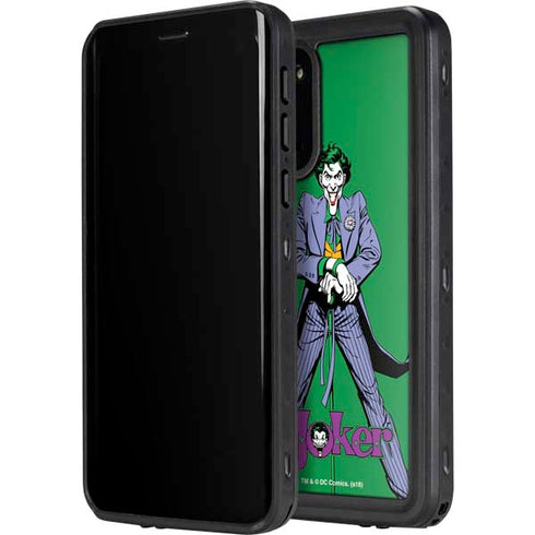DC Comics The Joker Classic Art Pose Galaxy S20 Plus Waterproof Case