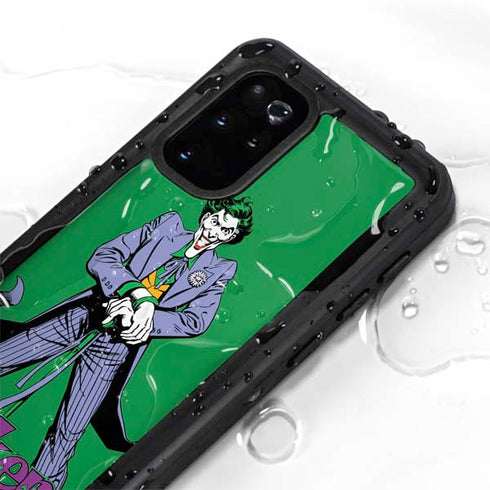 DC Comics The Joker Classic Art Pose Galaxy S20 Plus Waterproof Case
