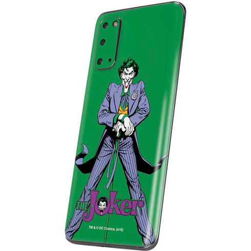 DC Comics The Joker Classic Art Pose Galaxy S20 Skin