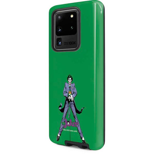 DC Comics The Joker Classic Art Pose Galaxy S20 Ultra 5G Pro Case