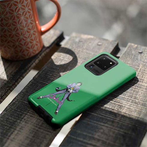 DC Comics The Joker Classic Art Pose Galaxy S20 Ultra 5G Pro Case