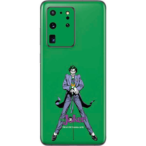 DC Comics The Joker Classic Art Pose Galaxy S20 Ultra 5G Skin