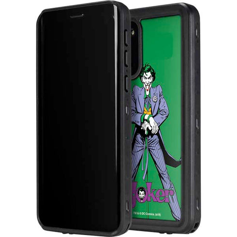DC Comics The Joker Classic Art Pose Galaxy S20 Waterproof Case