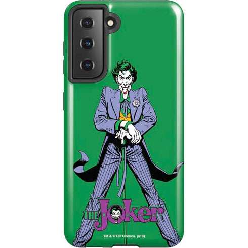 DC Comics The Joker Classic Art Pose Galaxy S21 5G Pro Case