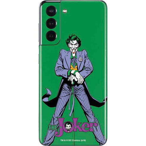 DC Comics The Joker Classic Art Pose Galaxy S21 5G Skin