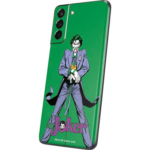 DC Comics The Joker Classic Art Pose Galaxy S21 Plus 5G Skin