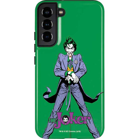 DC Comics The Joker Classic Art Pose Galaxy S22 Plus Pro Case