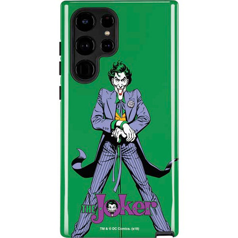 DC Comics The Joker Classic Art Pose Galaxy S22 Ultra Pro Case