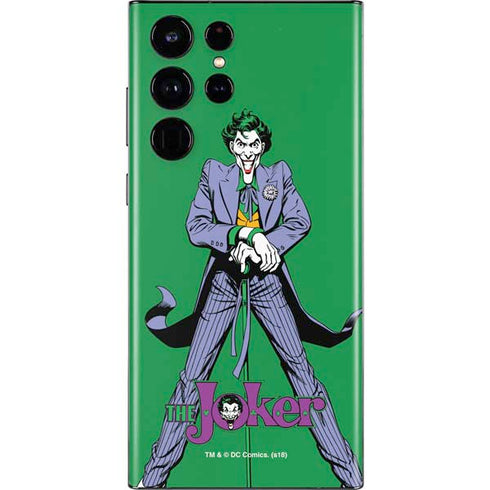 DC Comics The Joker Classic Art Pose Galaxy S22 Ultra Skin