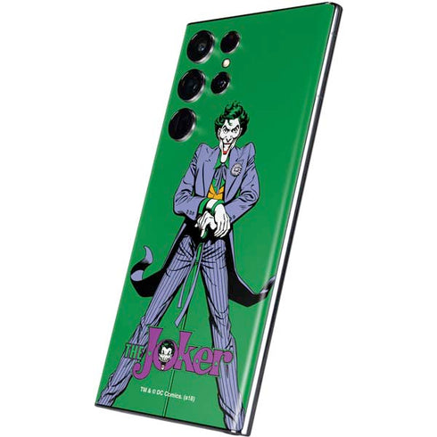 DC Comics The Joker Classic Art Pose Galaxy S22 Ultra Skin