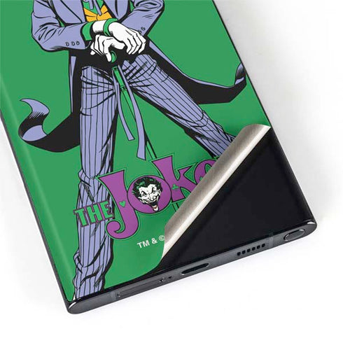 DC Comics The Joker Classic Art Pose Galaxy S22 Ultra Skin