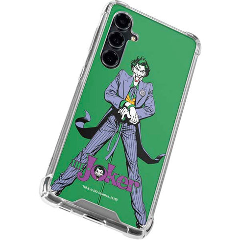 DC Comics The Joker Classic Art Pose Galaxy S23 FE Clear Case