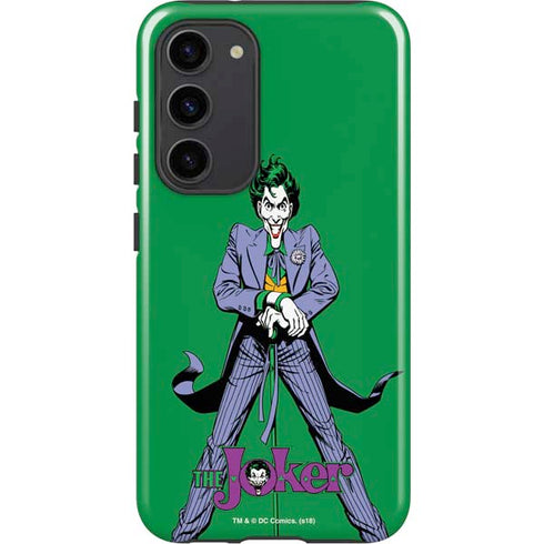 DC Comics The Joker Classic Art Pose Galaxy S23 Plus Pro Case